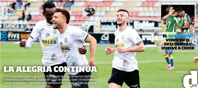 LA ALEGRÍA CONTINÚA