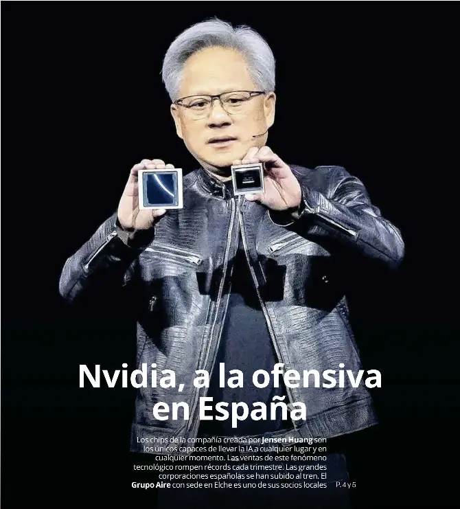 NVIDIA, A LA OFENSIVA
EN ESPAÑA