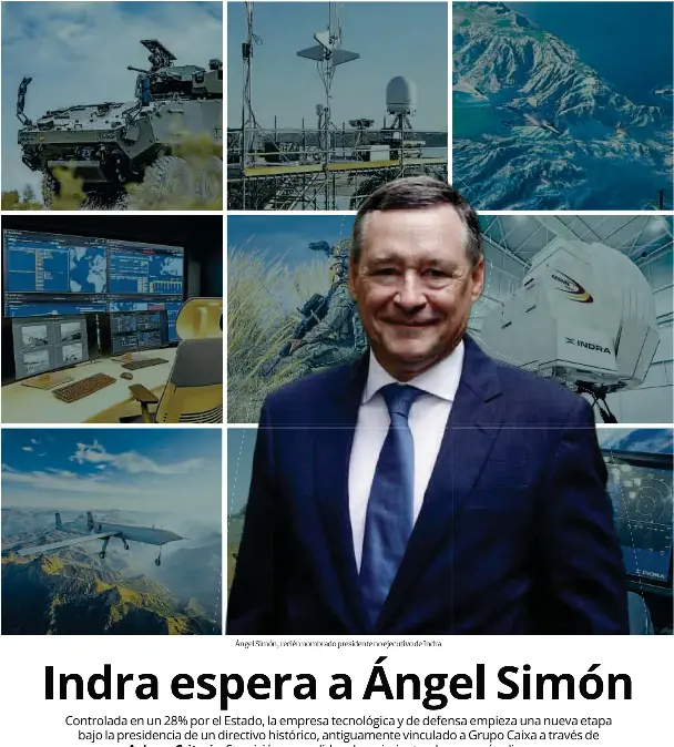 INDRA ESPERA A ÁNGEL SIMÓN
