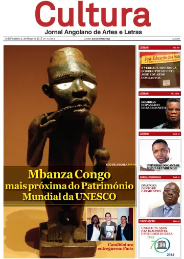Jornal Cultura - 16 Feb 2015