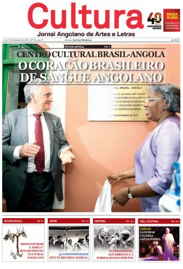 Jornal Cultura - 14 Sep 2015