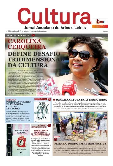 Jornal Cultura - 16 Jan 2017