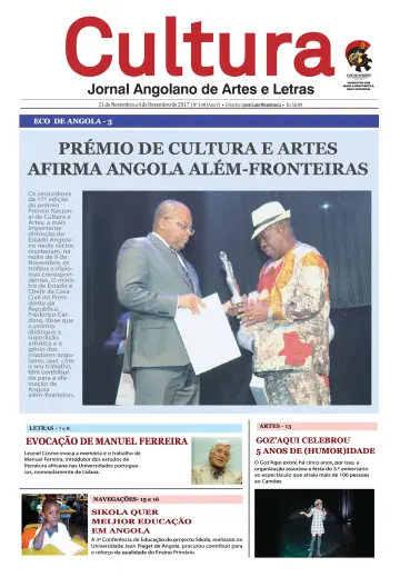 Jornal Cultura - 21 Nov 2017