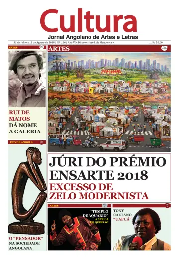 Jornal Cultura - 31 Jul 2018