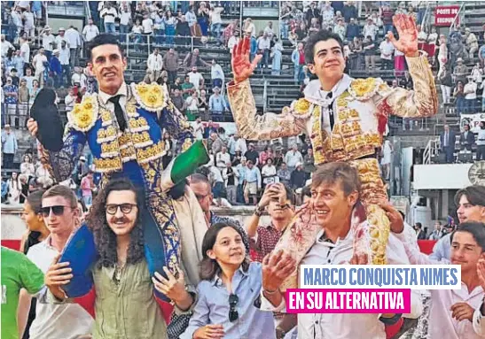 MARCO CONQUISTA NIMES EN SU ALTERNATIVA