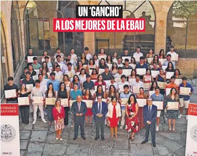 UN ‘GANCHO’
A LOS MEJORES DE LA EBAU