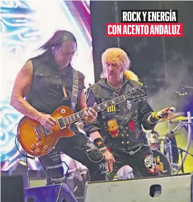 ROCK Y ENERGÍA CON ACENTO ANDALUZ