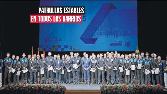 PATRULLAS ESTABLES EN TODOS LOS BARRIOS