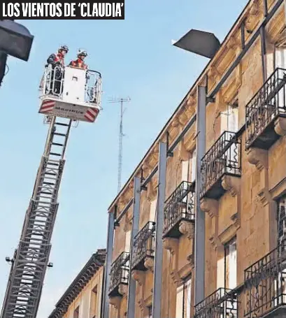 LOS VIENTOS DE ‘CLAUDIA’
