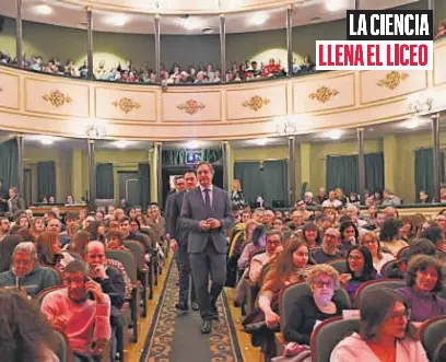 LA CIENCIA LLENA EL LICEO