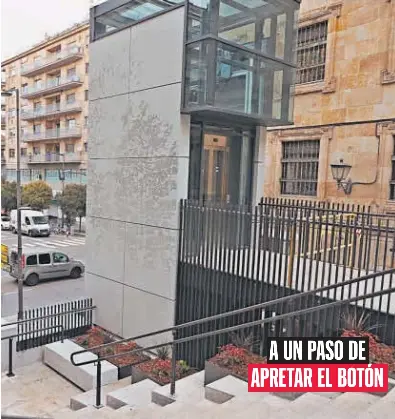 A UN PASO DE APRETAR EL BOTÓN