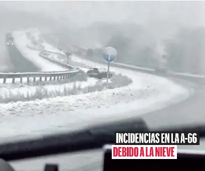 DEBIDO A LA NIEVE