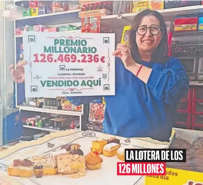 LA LOTERA DE LOS 126 MILLONES