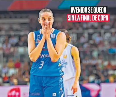 AVENIDA SE QUEDA SIN LA FINAL DE COPA