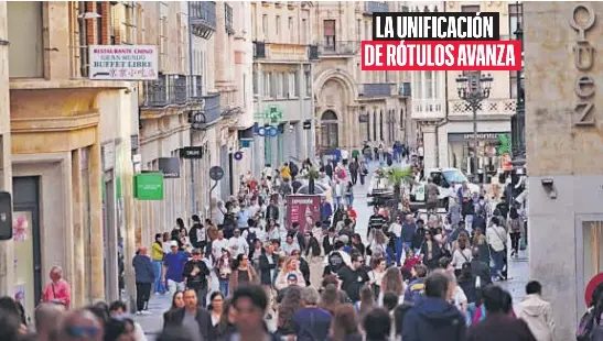 LA UNIFICACIÓN DE RÓTULOS AVANZA
