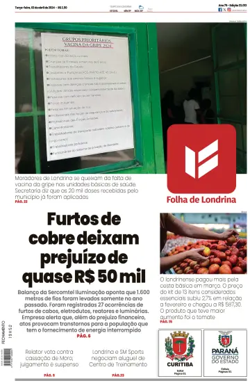 Folha de Londrina - 2 Ebri 2024