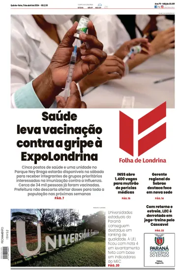Folha de Londrina - 11 avr. 2024