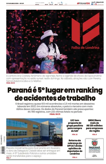 Folha de Londrina - 13 四月 2024