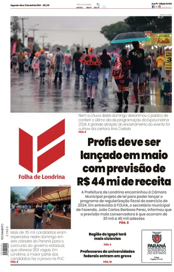 Folha de Londrina - 15 4월 2024