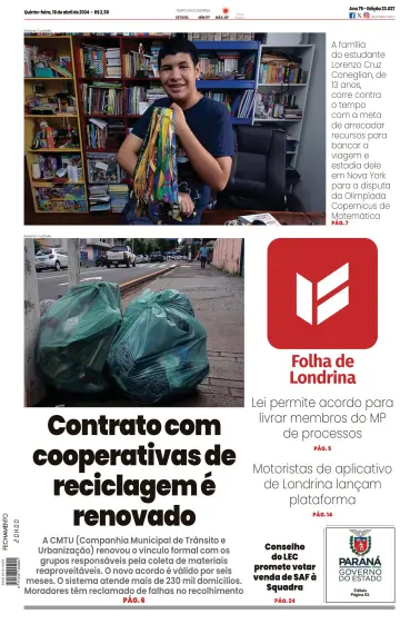 Folha de Londrina - 18 4月 2024