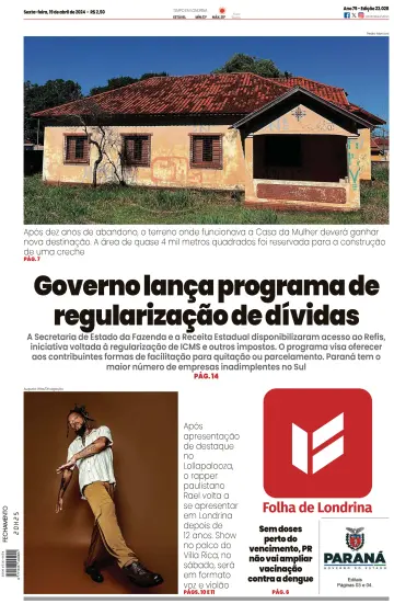 Folha de Londrina - 19 апр. 2024