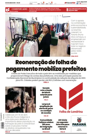 Folha de Londrina - 20 abril 2024