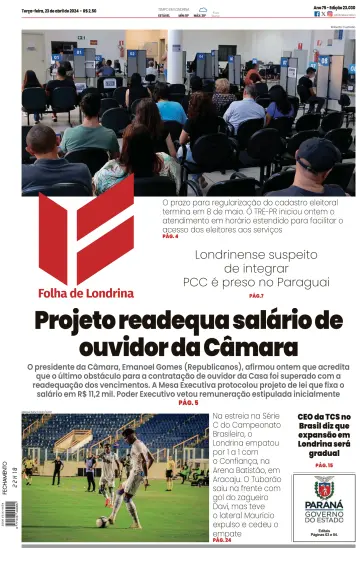 Folha de Londrina - 23 abr. 2024