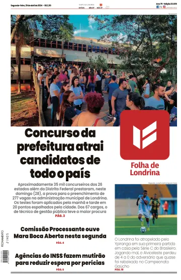 Folha de Londrina - 29 abril 2024