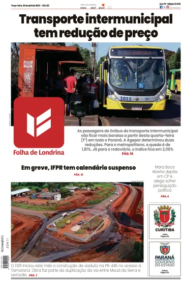 Folha de Londrina - 30 Nis 2024