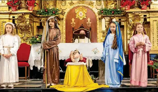 BELÉN VIVIENTE EN EL PUIG DE MISSA