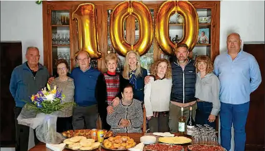 ANA MARÍ TORRES, CENTENARIA DE SANT CARLES