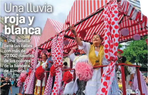 UNA LLUVIA ROJA Y BLANCA