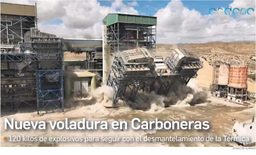 NUEVA VOLADURA EN CARBONERAS