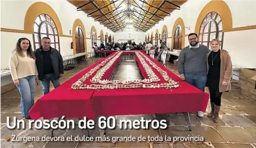 UN ROSCÓN DE 60 METROS