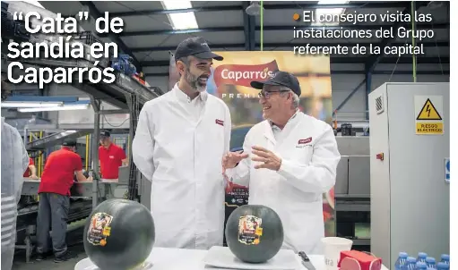“CATA” DE SANDÍA EN CAPARRÓS