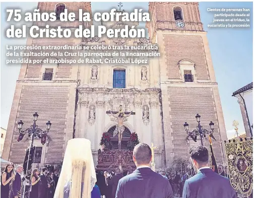 75 AÑOS DE LA COFRADÍA DEL CRISTO DEL PERDÓN