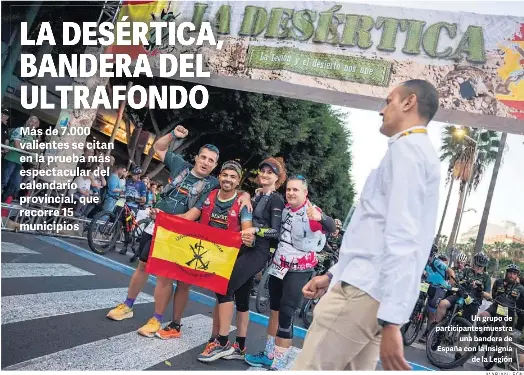 LA DESÉRTICA, BANDERA DEL ULTRAFONDO