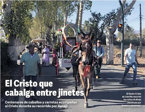 EL CRISTO QUE CABALGA ENTRE JINETES