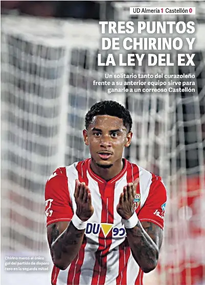 TRES PUNTOS DE CHIRINO Y LA LEY DEL EX