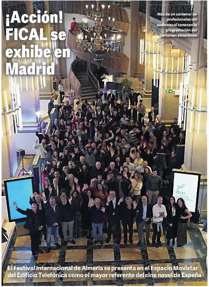 ¡ACCIÓN! FICAL SE EXHIBE EN MADRID