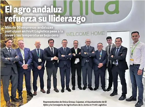 EL AGRO ANDALUZ REFUERZA SU LLIDERAZGO