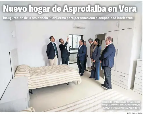 NUEVO HOGAR DE ASPRODALBA EN VERA
