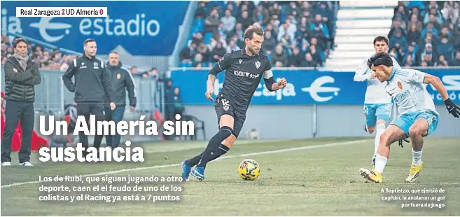 UN ALMERÍA SIN SUSTANCIA