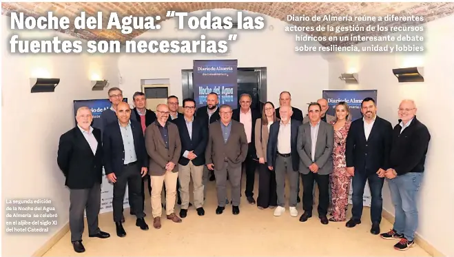 NOCHE DEL AGUA: “TODAS LAS FUENTES SON NECESARIAS”