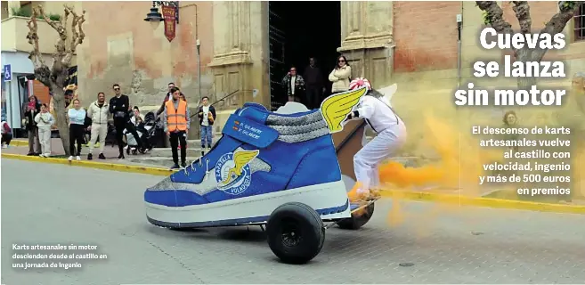 CUEVAS SE LANZA SIN MOTOR