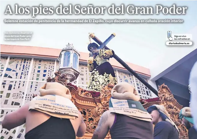 A LOS PIES DEL SEÑOR DEL GRAN PODER