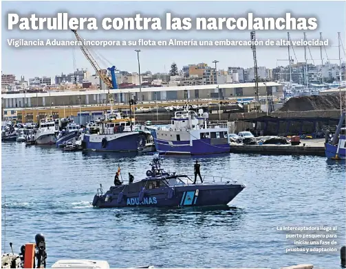 PATRULLERA CONTRA LAS NARCOLANCHAS