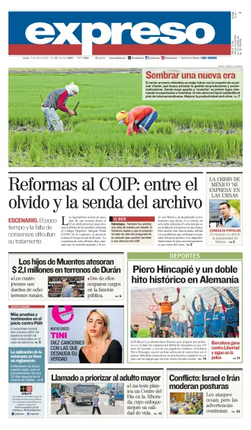 Diario Expreso - 15 апр. 2024