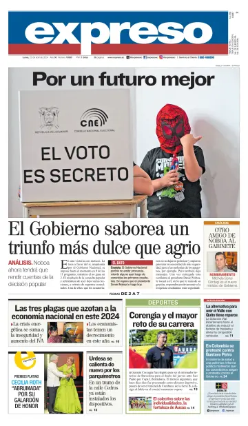 Diario Expreso - 22 апр. 2024