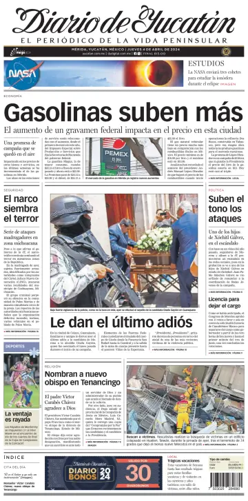 Diario de Yucatán - 4 Apr 2024